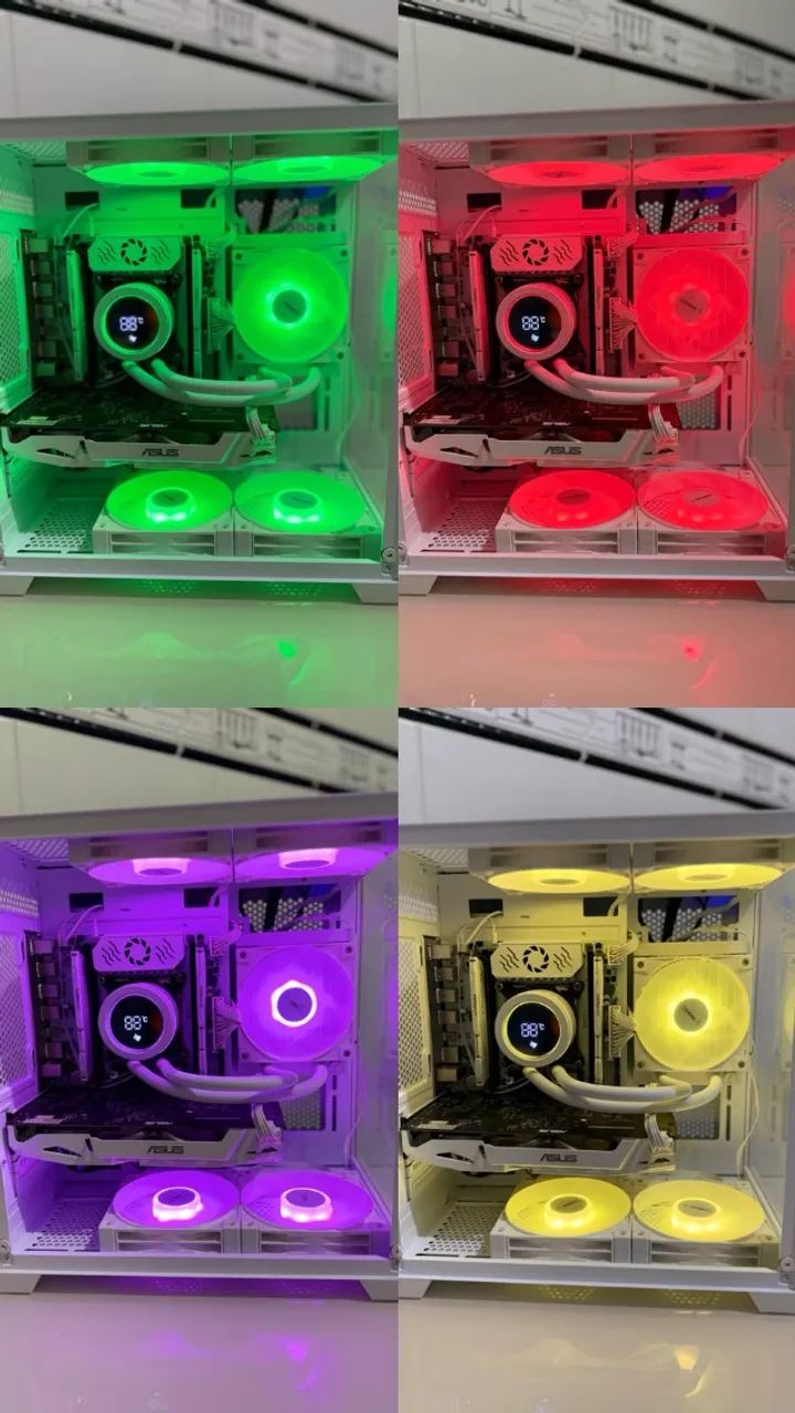 PC GAMER FULL WHITE - XEON E5 2680 V4 + GTX 1060 6GB - Foto 4