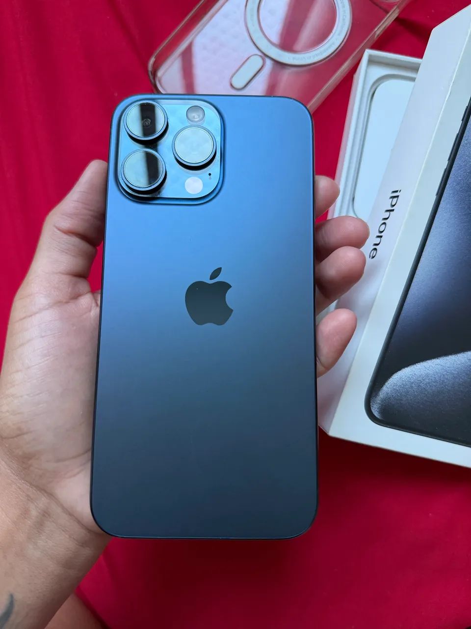 iPhone 15 Pro Max 256 GB Azul - Foto 2