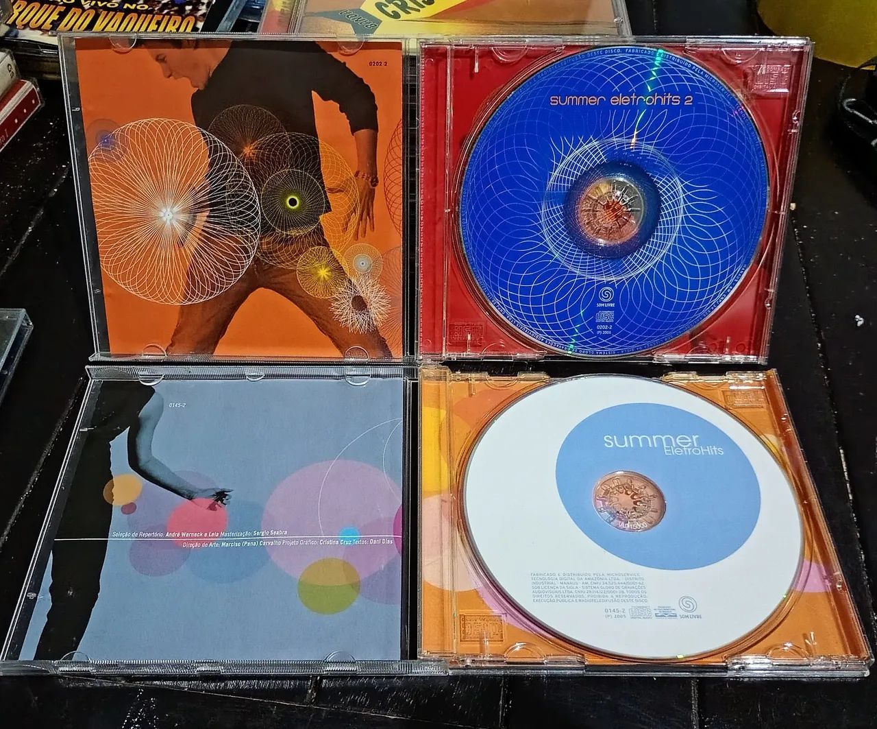 CDs SUMMER ELETRO HITS 1 E 2 2005 Usados - CDs, DVDs etc