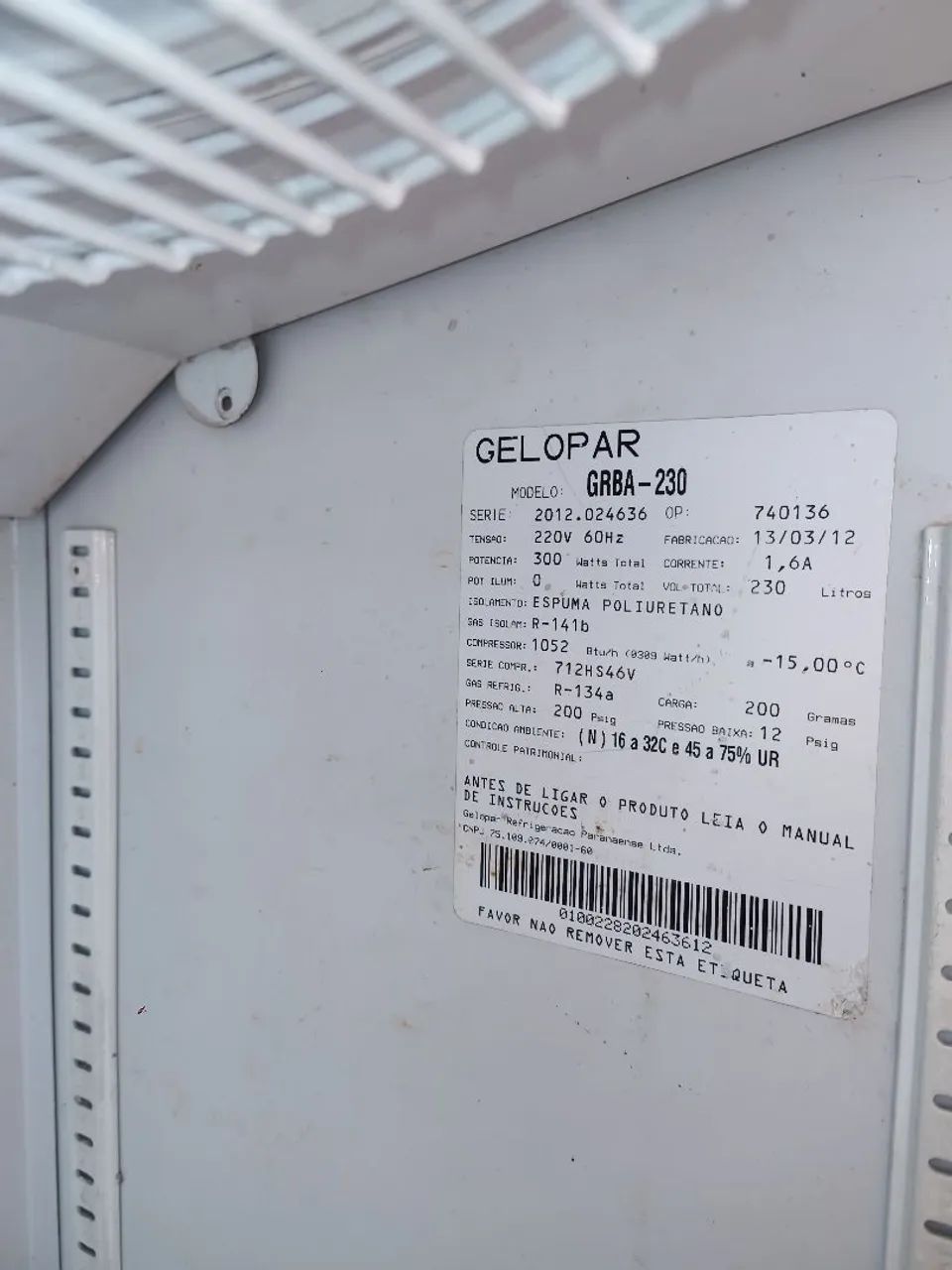 Freezer vertical expositor 230L - Foto 3