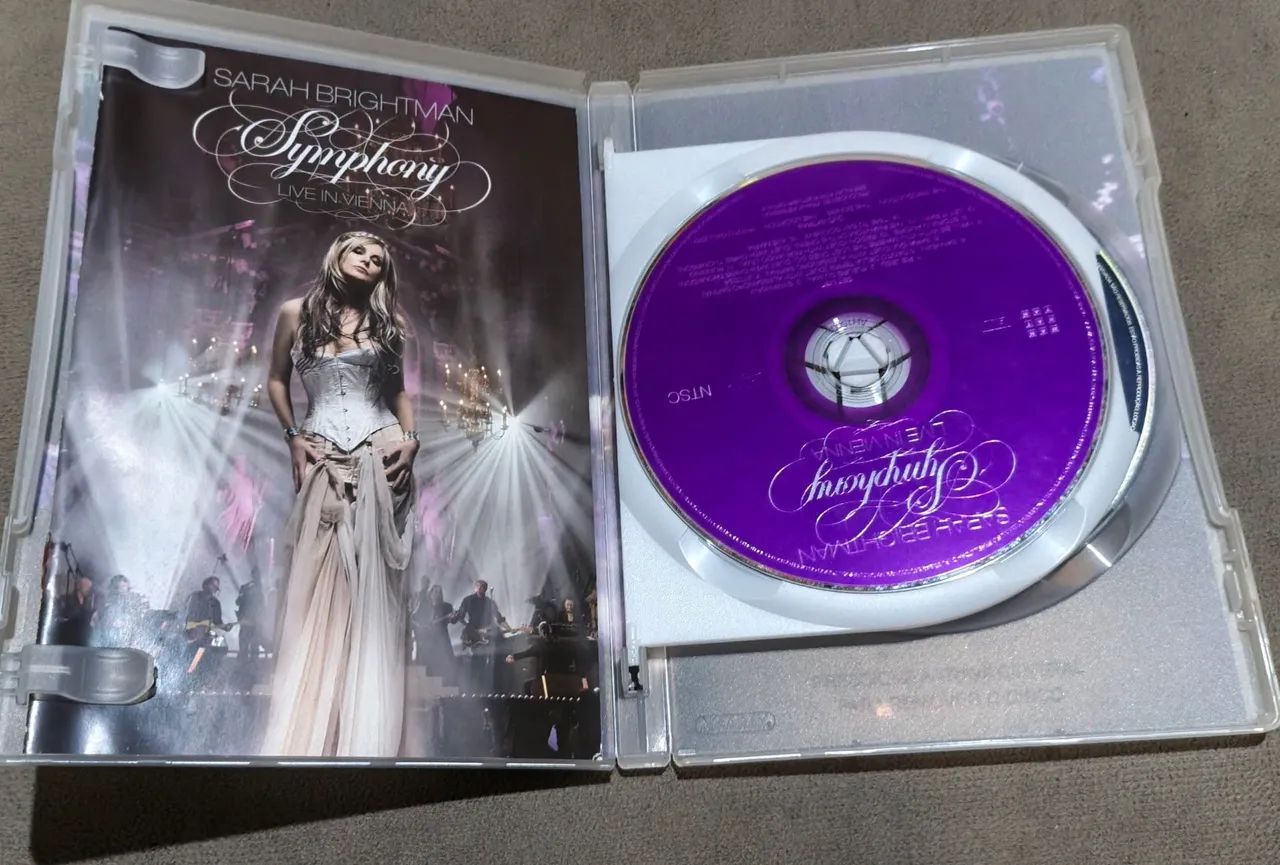 DVD SARAH BRIGHTMAN - SYMPHONY LIVE IN VIENNA (DVD ORIGINAL) - CDs