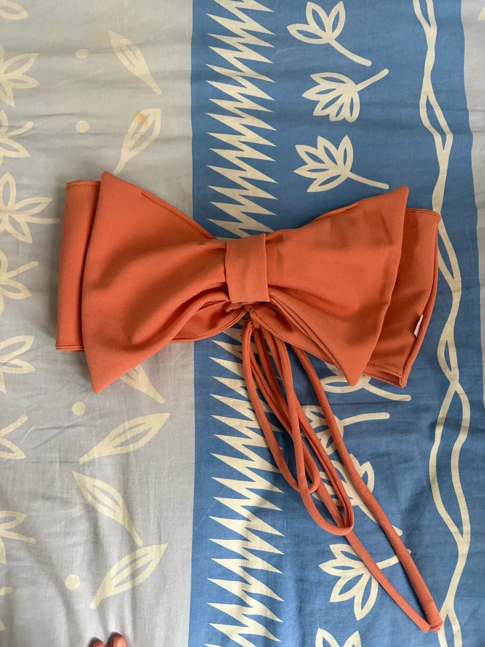 Cropped lacinho cor salmão  - Foto 3