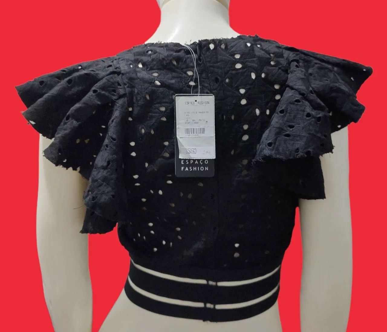 Blusa em laise nova e com etiqueta  - Foto 4