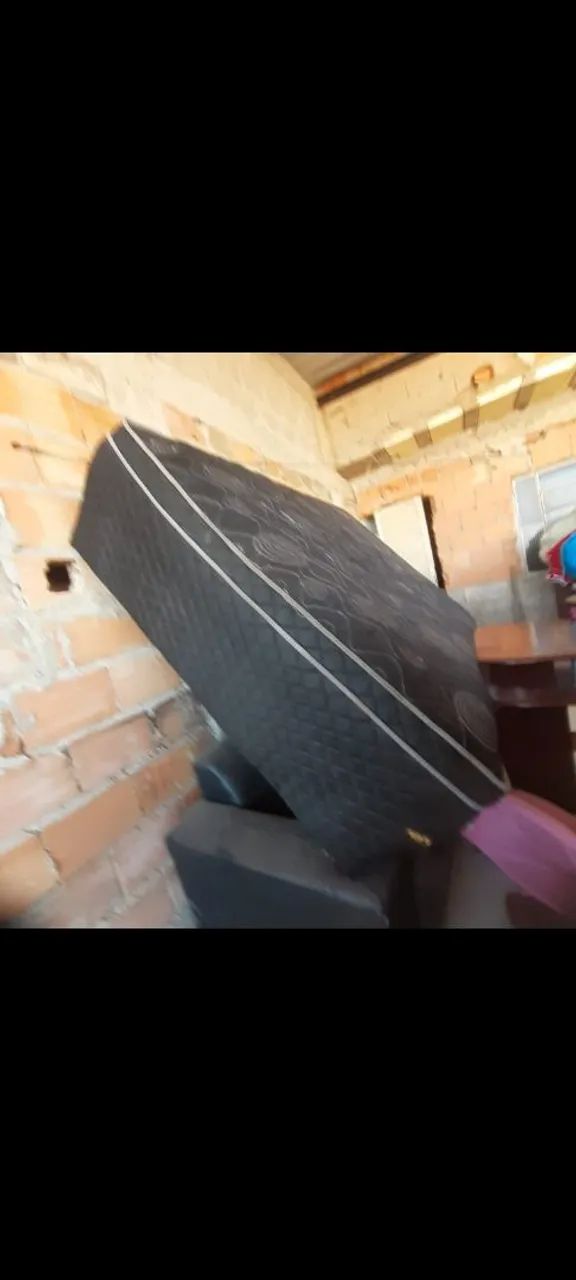 Cama box com cabeçeira e criado mudo  - Foto 2