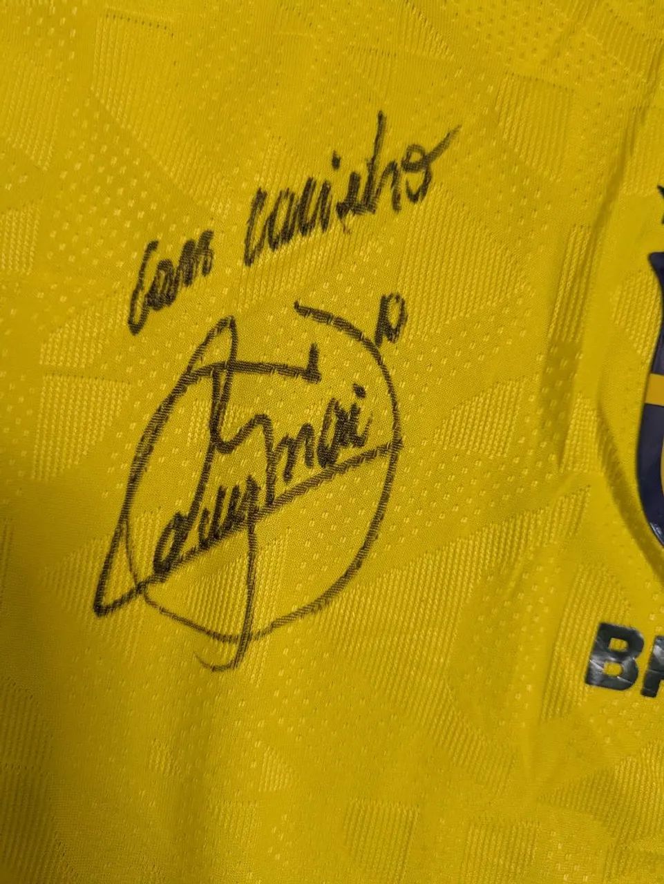CAMISETA SELEÇÃO COPA 2026 ASSINADA NEYMAR ORIGINAL - Foto 2