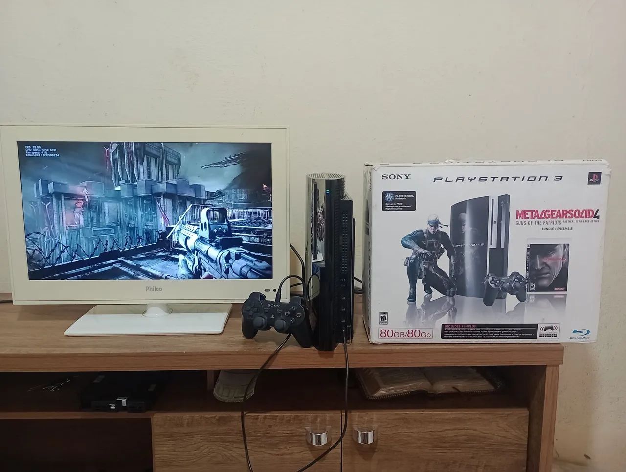 PS3 FAT 80GB RETROCOMPATIVEL COM  PS2 CFW4.93 - Foto 2