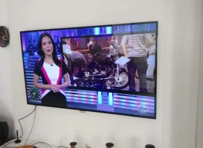 Telão enorme 55 4k 