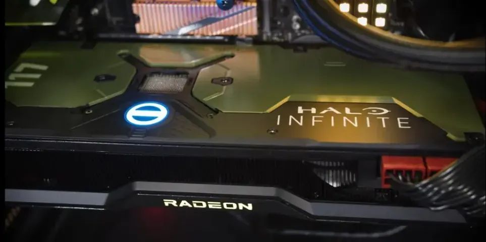 Placa de Vídeo AMD Radeon RX 6900 XT Halo Infinite Limited Edition - Rara e Colecionável! - Foto 3