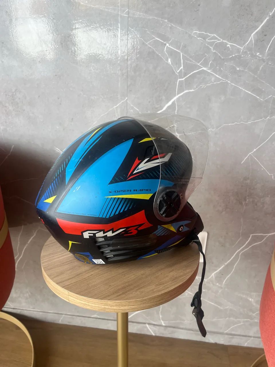 CAPACETE FW3 TAMANHO 60 - Foto 5