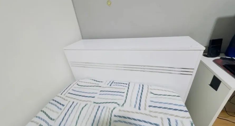 Cama de solteiro com baú e gaveta - Foto 3