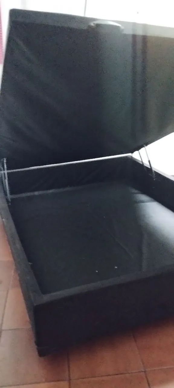 Cama Box Baú em Veludo - Foto 2