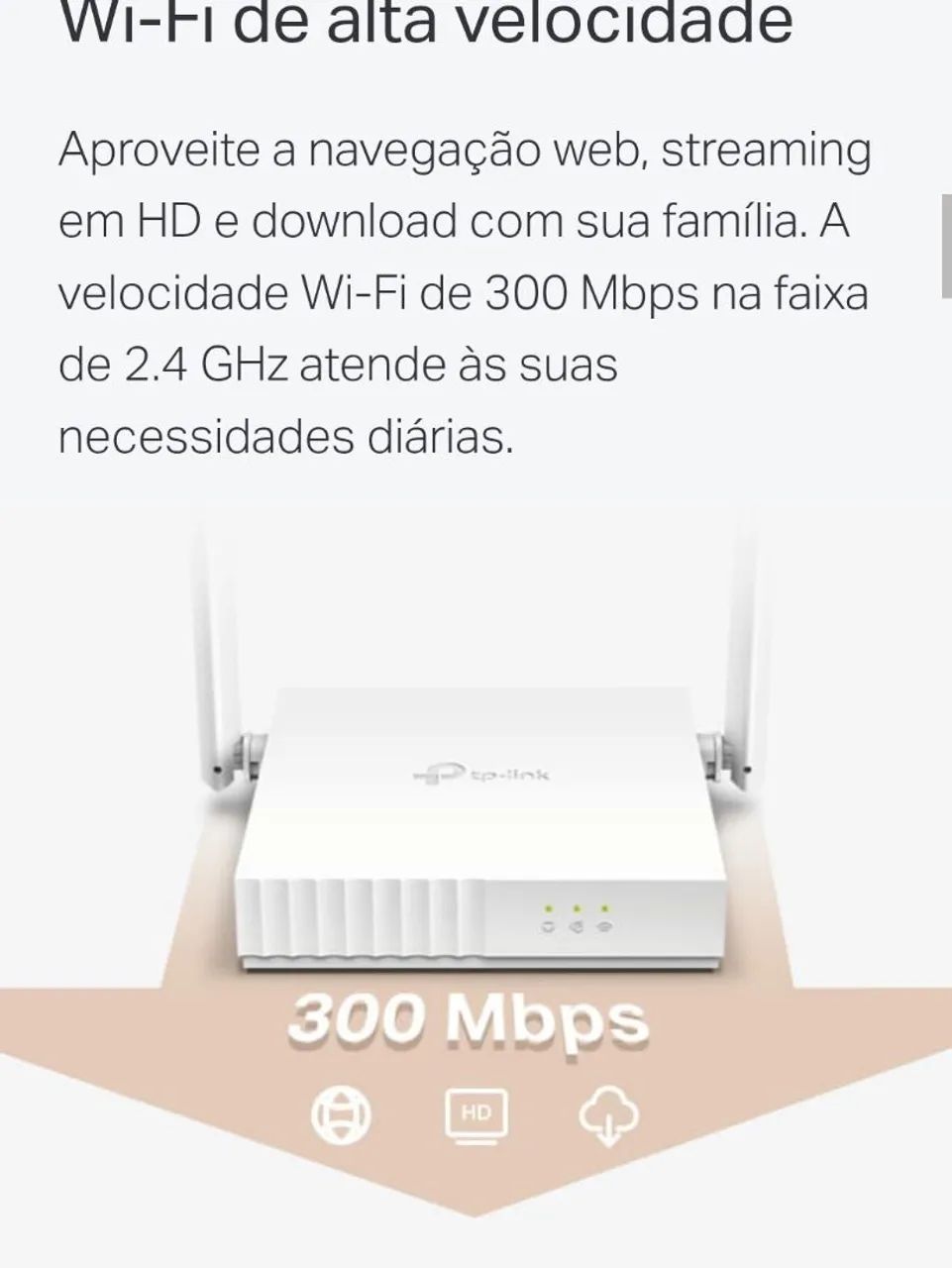 Roteador tp link 300 Mbps - Foto 3