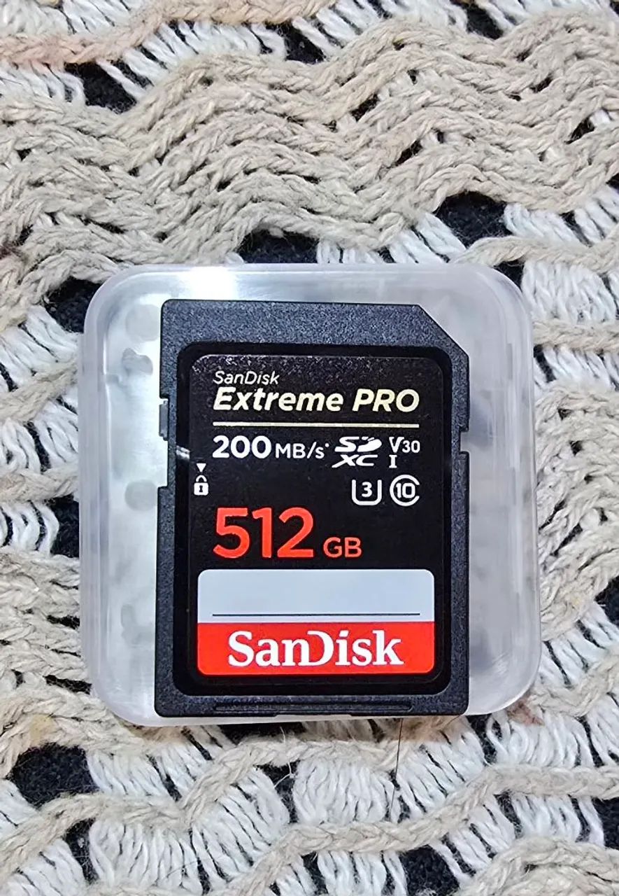 Cartão SD Sandisk 512gb 