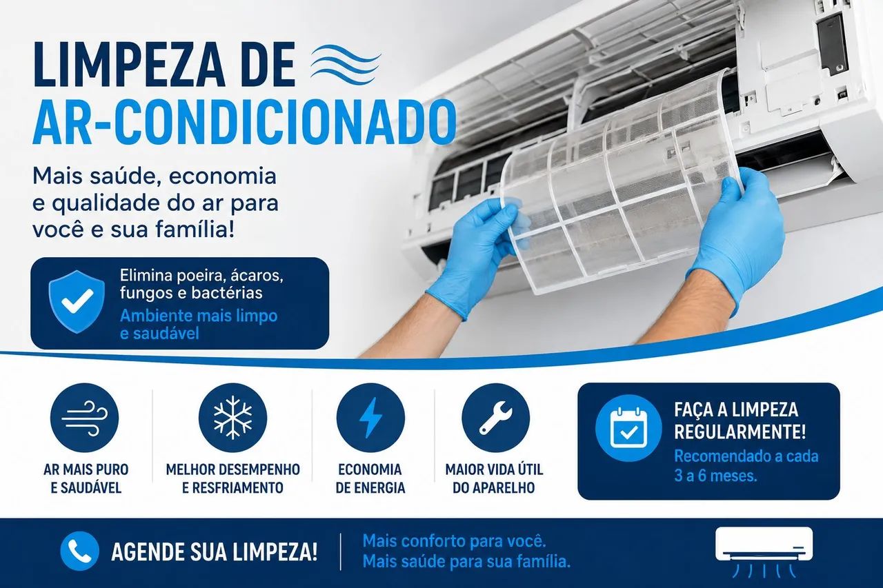  Seu Ar-Condicionado Limpo e Gelando Muito Mais