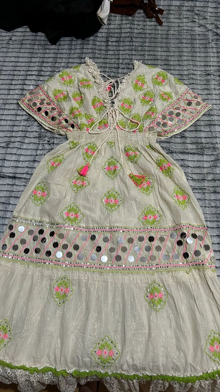 Vestido Palak indiano boho chic - Foto 2