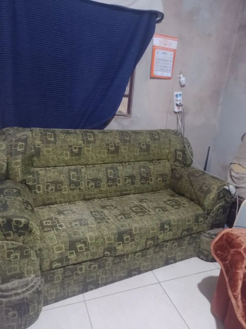 Sofá 3 lugares otimo - Foto 3