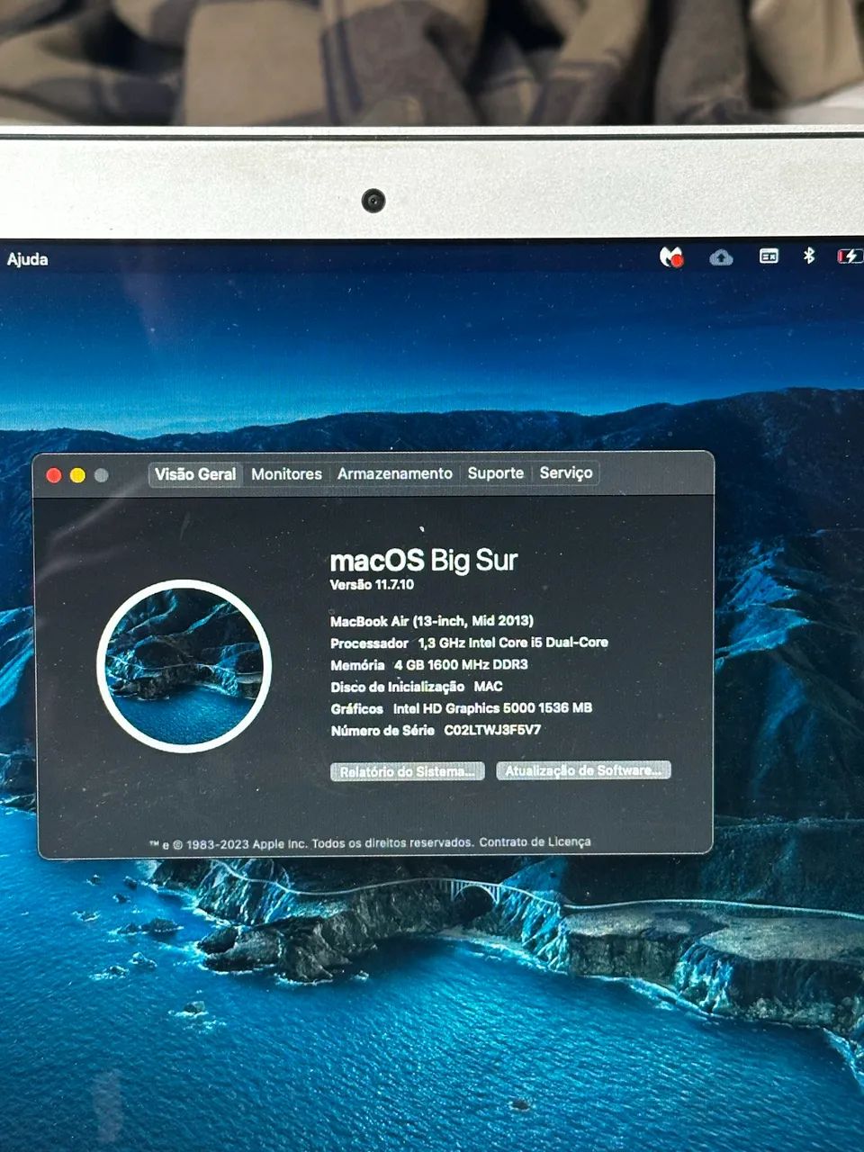 MacBook Air 13 - Mid 2013 - i5 | 4GB | SSD 128GB - Foto 2