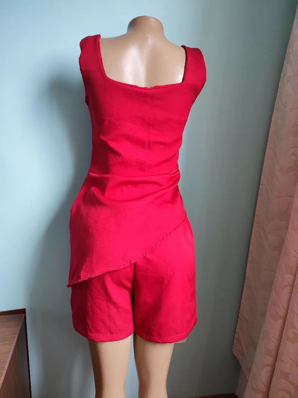 Conjunto feminino alfaiataria vermelho  - Foto 3