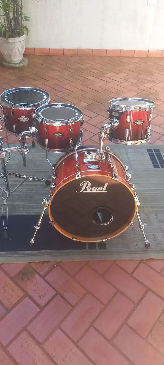 Bateria Pearl Vision - Foto 5