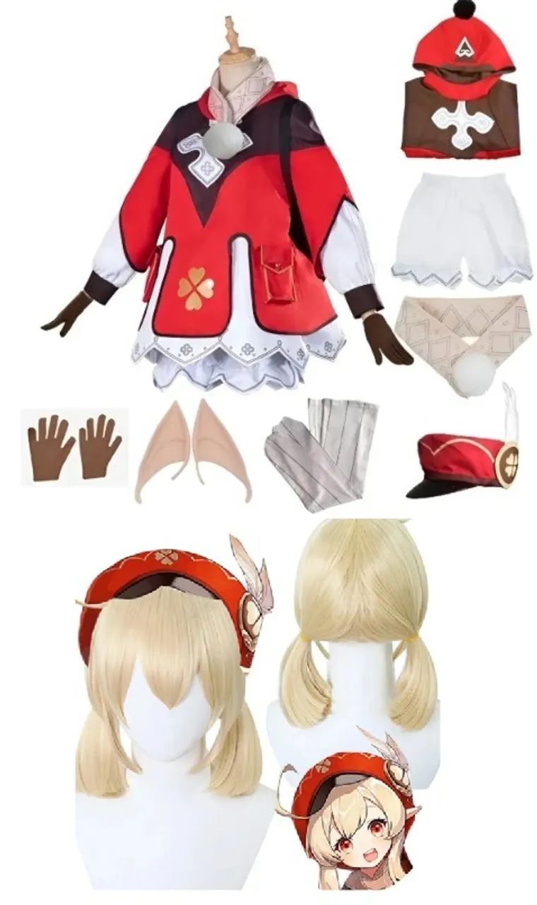 fantasia de cosplay KLEE - Foto 3