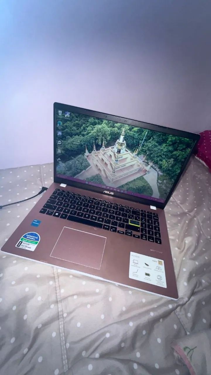 ? NOTEBOOK ASUS VIVOBOOK ROSA ? SUPER CONSERVADO! ?