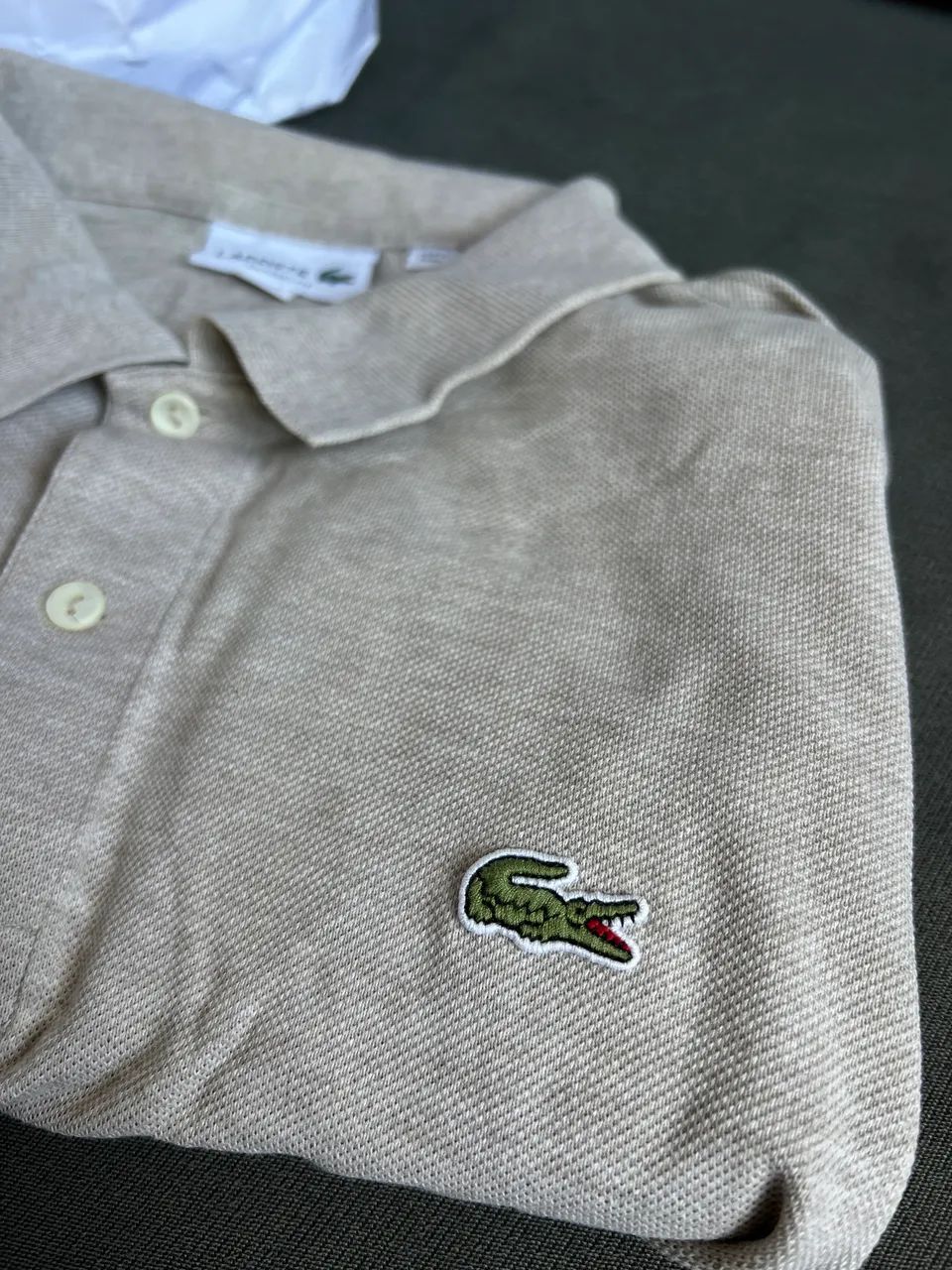 Camisa Lacoste Cinza  - Foto 2