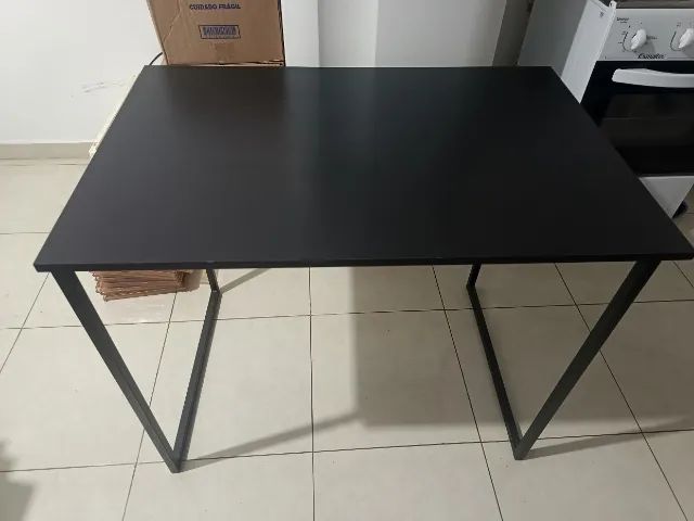 Mesa Compacta 90CM Estilo Industrial - Moderna para Canto do Café - Foto 2