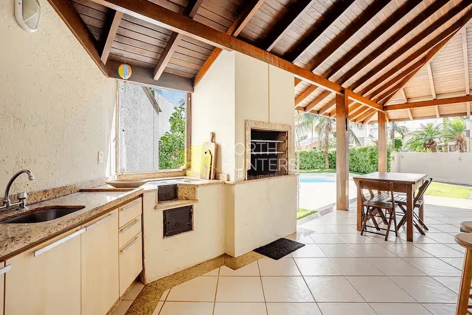 Casa com 3 dormitórios para locação anual, com piscina aquecida - Daniela - Florianópolis/ - Foto 5