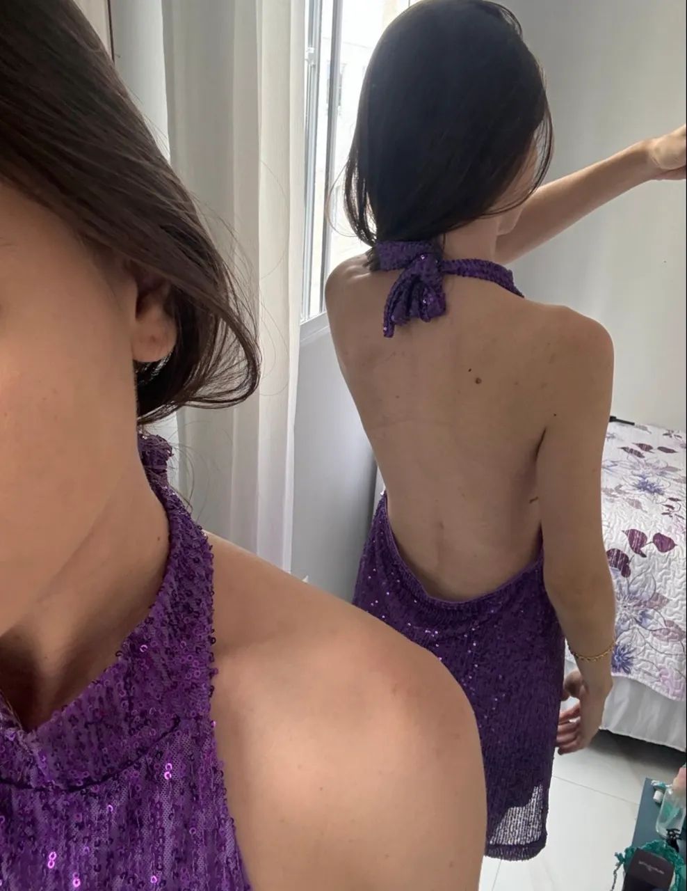 Vestido com brilho  - Foto 4