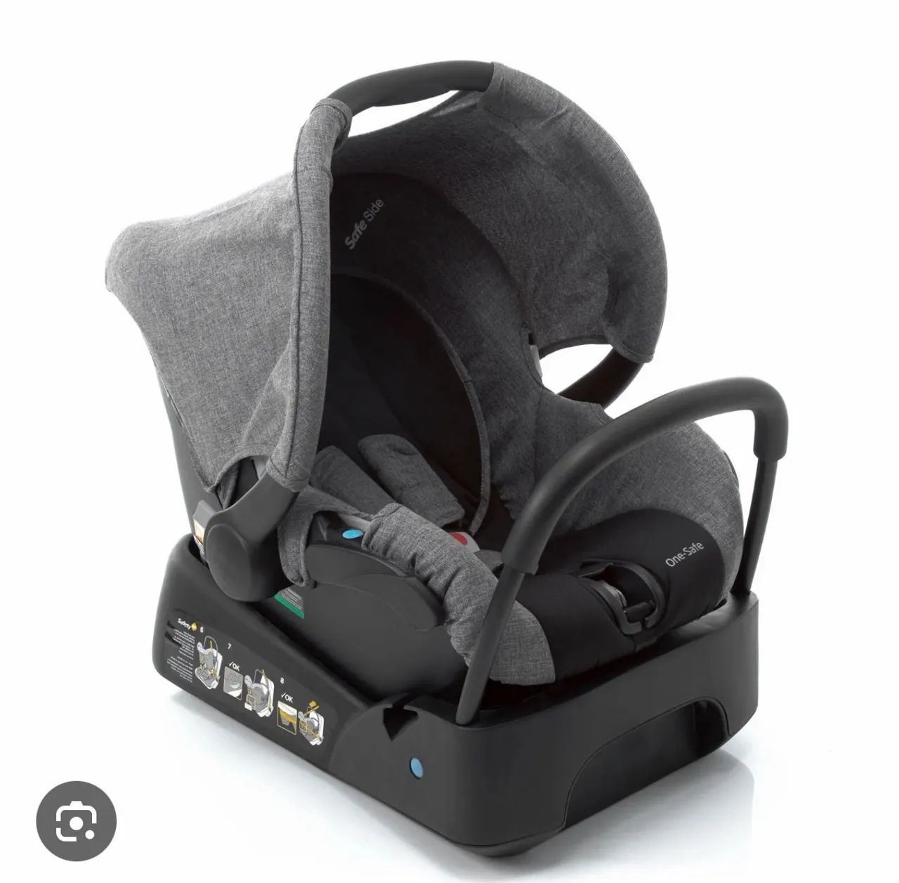 Bebê conforto + base veicular 