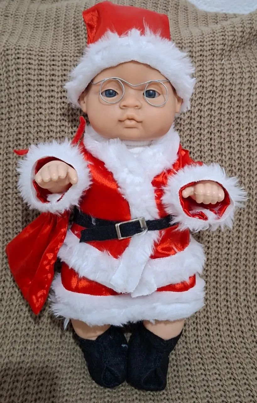 Boneca mamãe noel