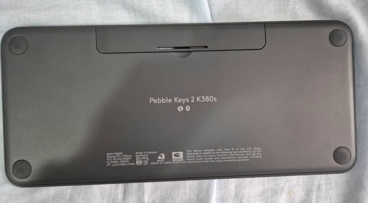 Teclado Logitech Pebble Keys 2 K380s - Foto 2