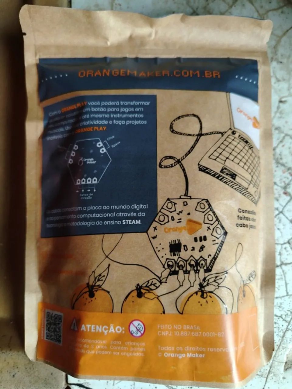Kit Orange Play - Aprenda a programar de Forma Lúdica Kit Lacrado - Foto 2