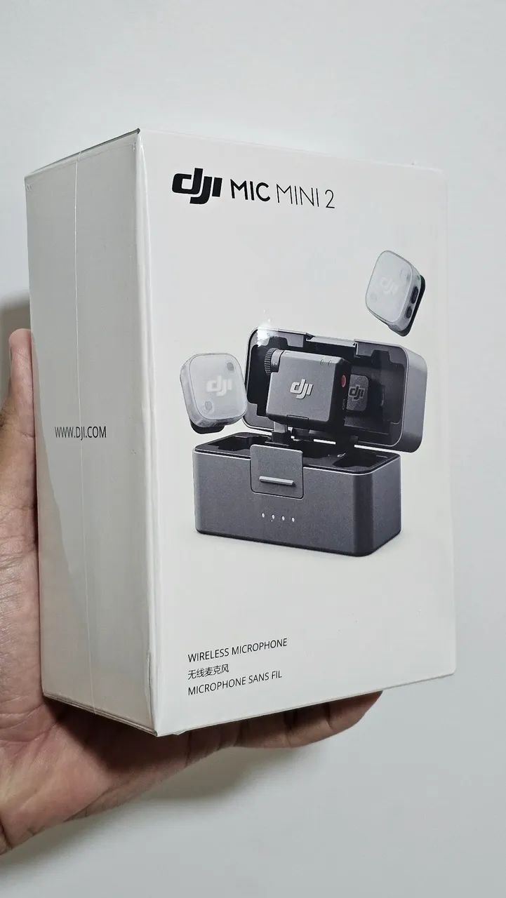 Lançamento dji mic mini 2 combo lacrado444676736382423042