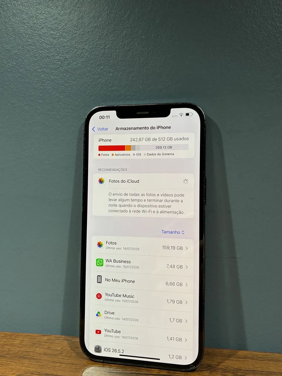 Iphone 12 Pro Max 512GB Grafite  - Foto 5