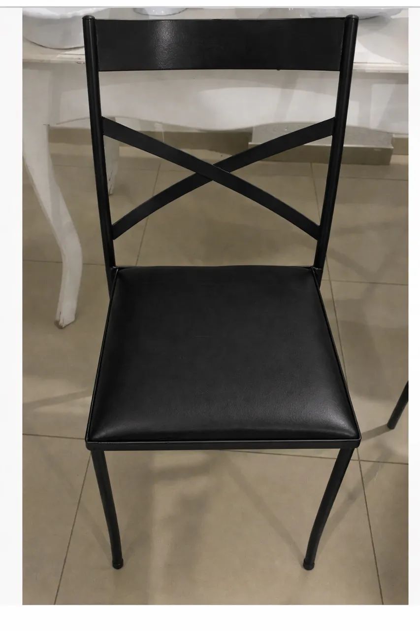 Black Iron Chair