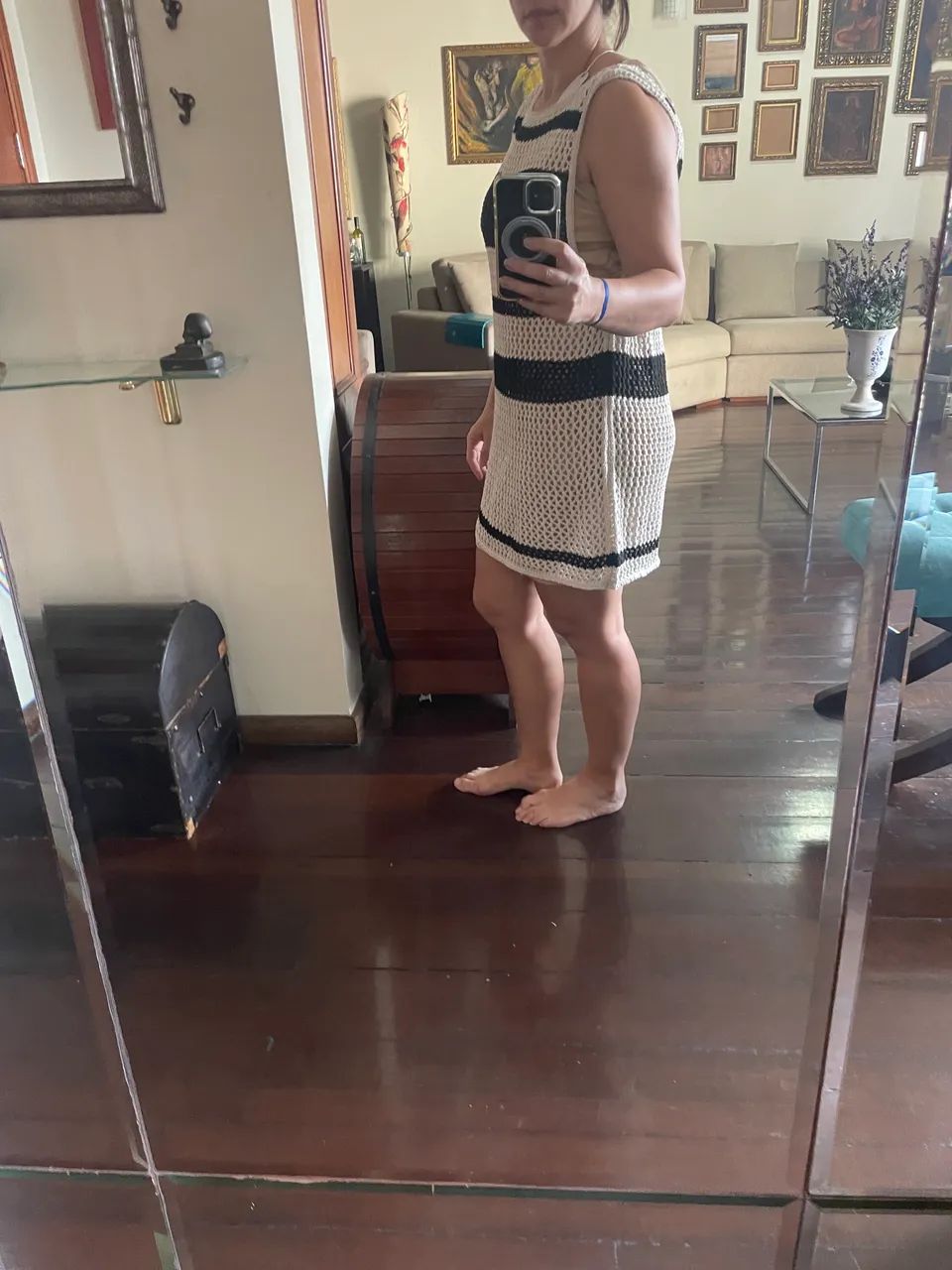 Vestido crochê  - Foto 4