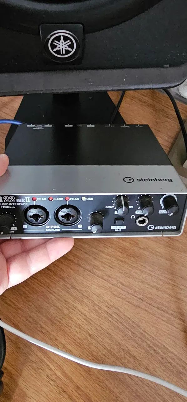 Interface de áudio Steinberg UR22 MKII - FABULOSA