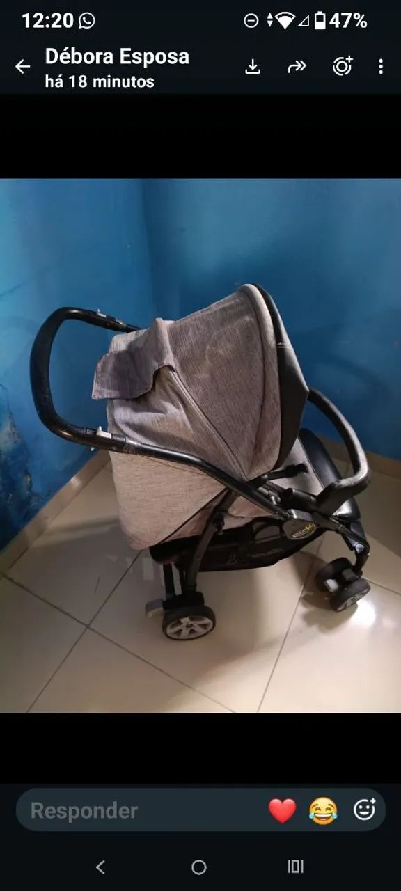 Carrinho de Bebê,Marca Burigotto 