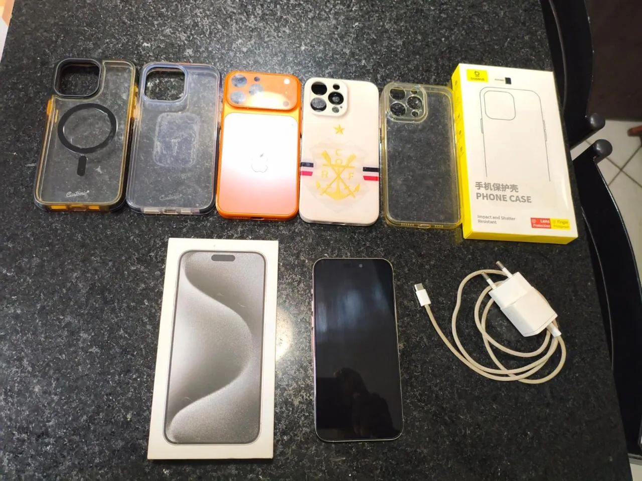iPhone 15 pro Max 256g - Celulares e Smartphones - Maracanã