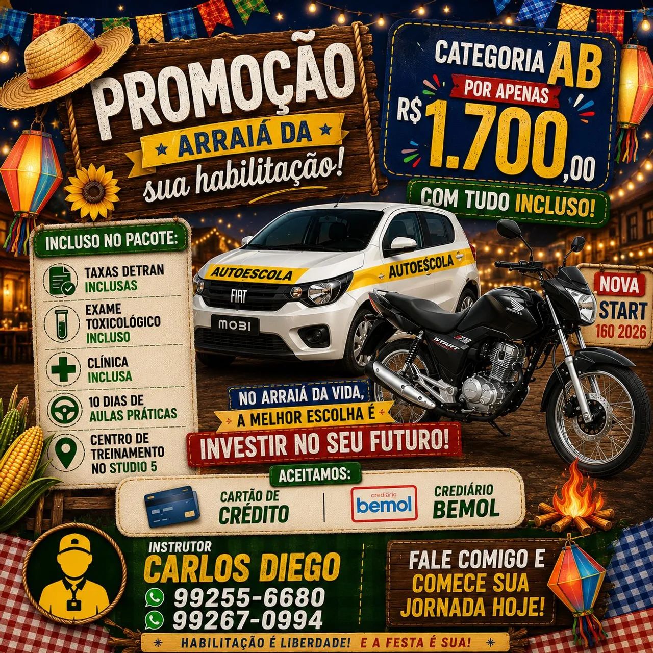 PROMOÇÃO CNH AB