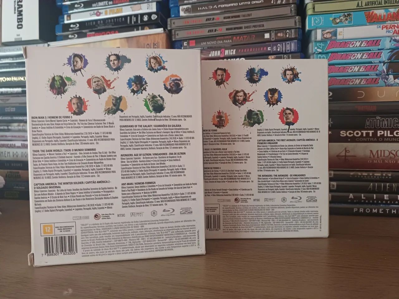 Coleção Fases 1 e 2 Marvel - Blu-ray  - Foto 2