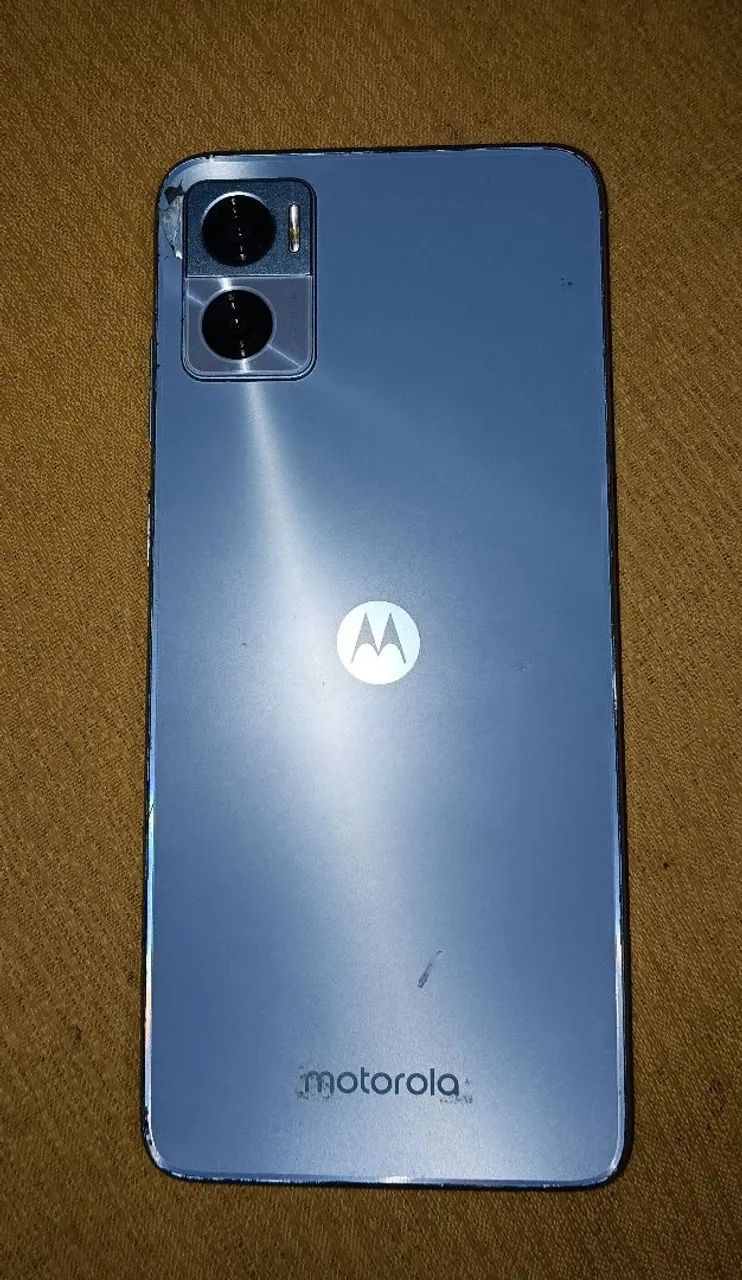Celular Motorola E22 Dual sim 4G Azul (com defeito) - Foto 2