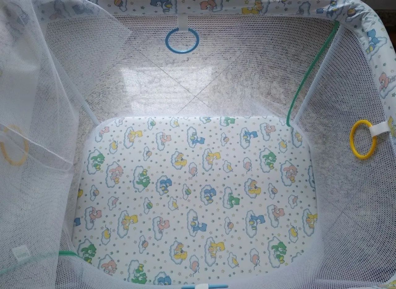 Cercadinho, sem uso, dobrável, suporta 30kg - Foto 2