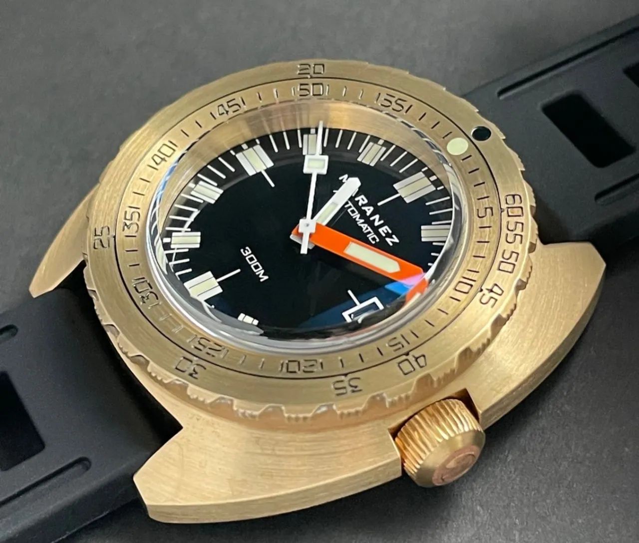 Relógio maranez brass automático n Helson doxa bronze   - Foto 2