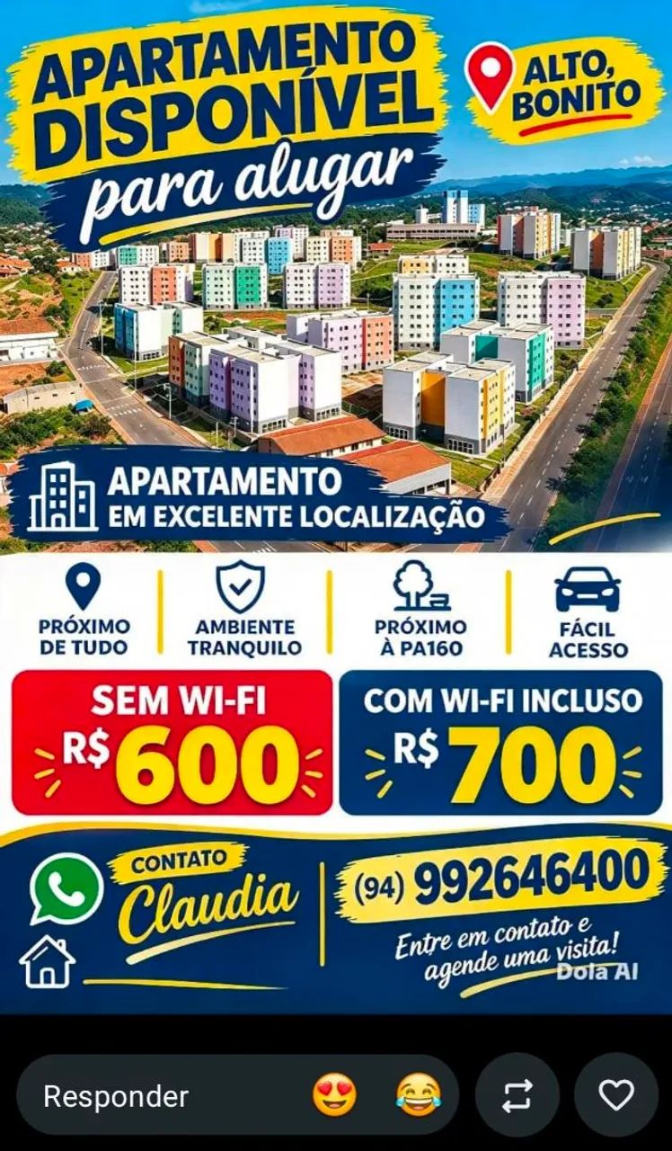 Aluga - se Apartamento 