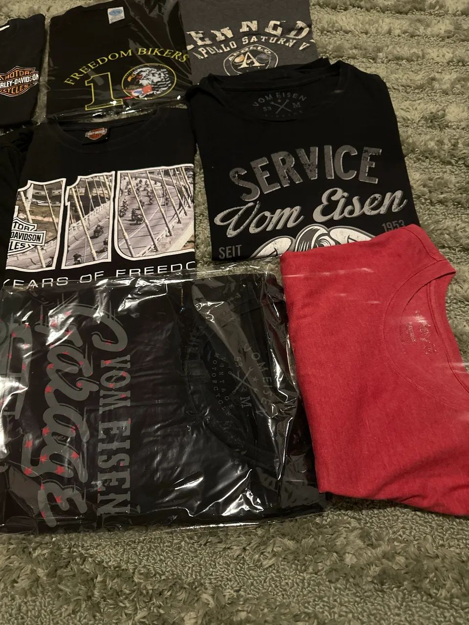 Kit com 9 ( camisetas tamanho M  - Foto 4