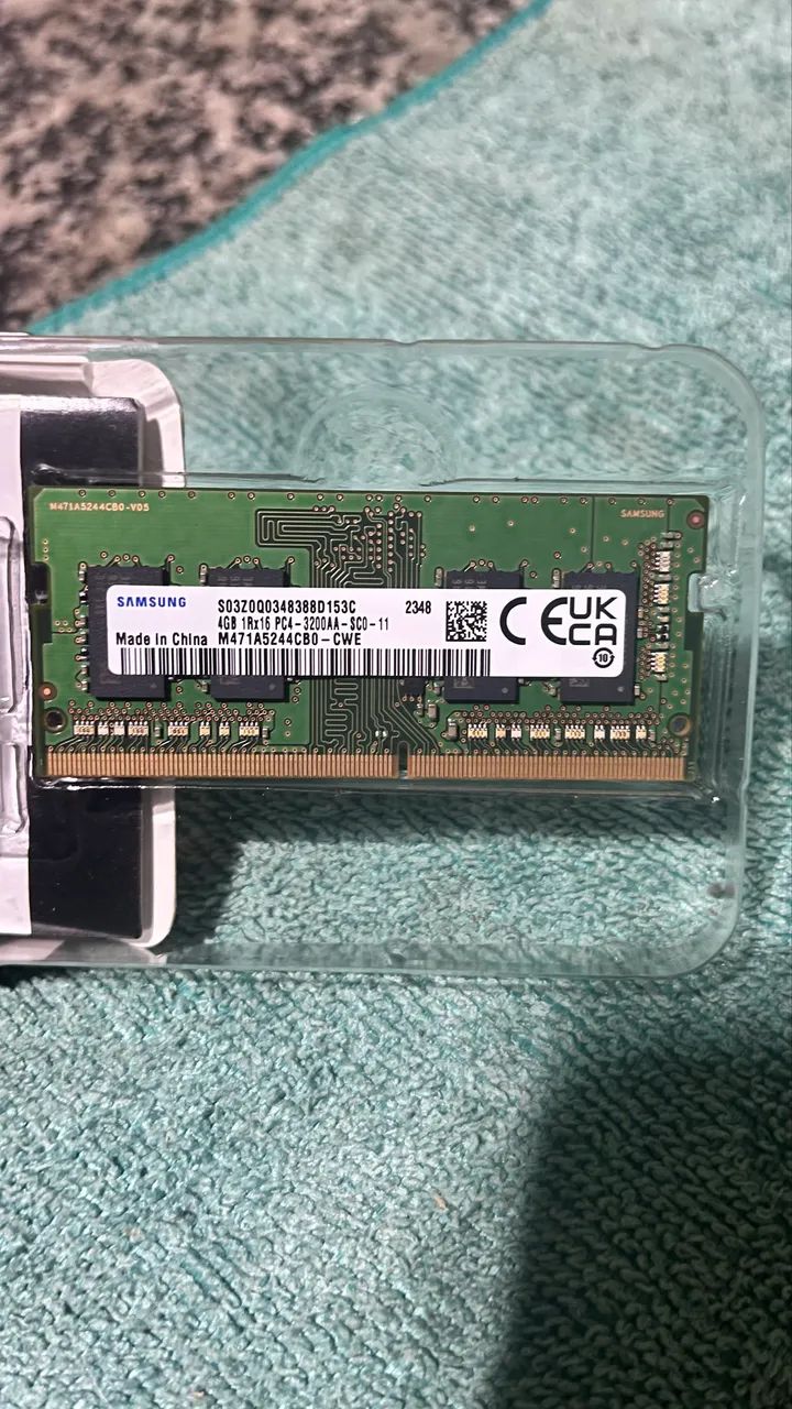 Memória RAM DDR4 4gb 3200 notebook - Foto 2
