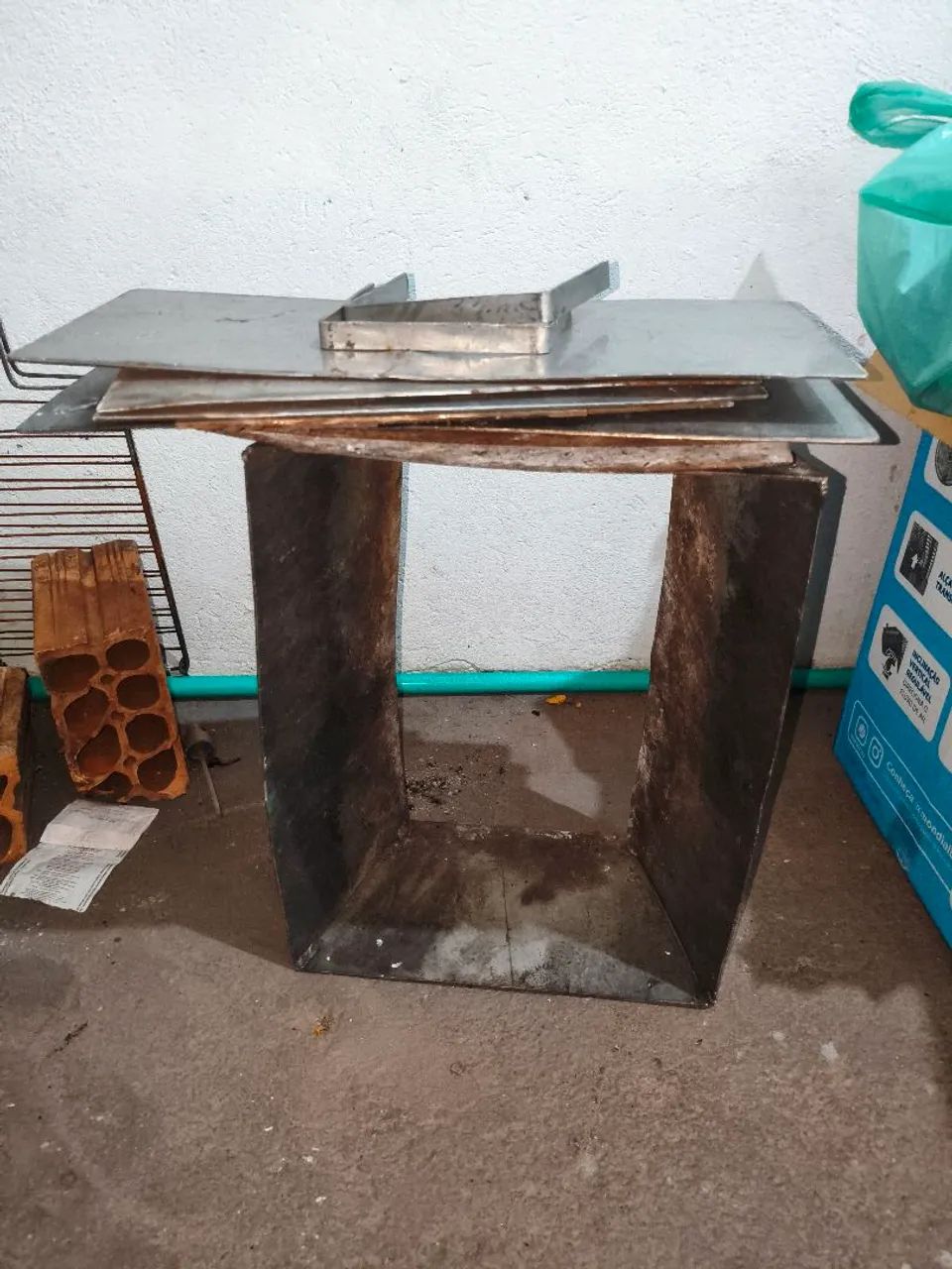 Chapa de inox / churrasqueira 