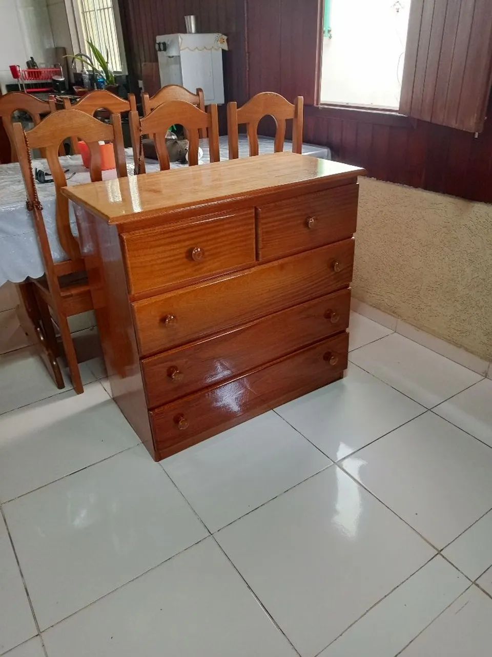 Cômoda em madeira  - Foto 5